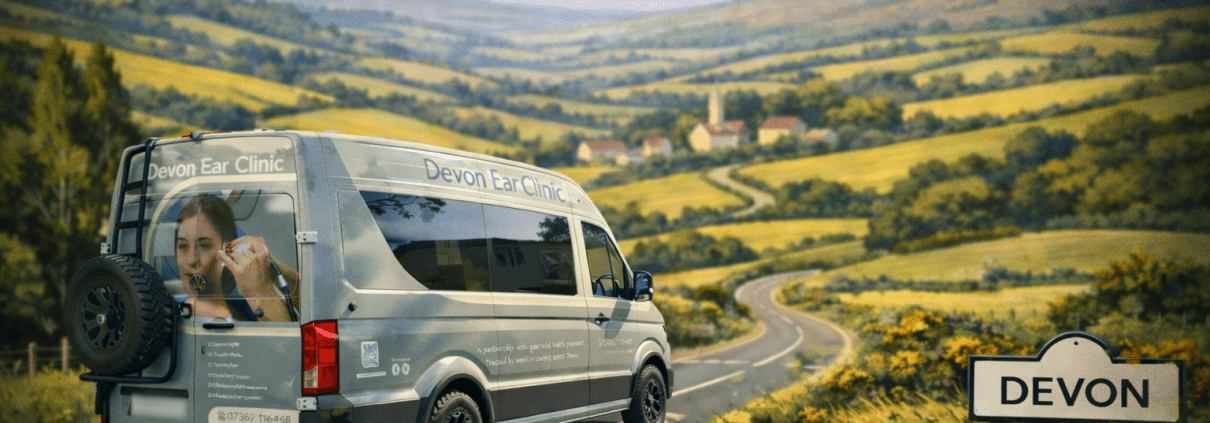 Devon Ear Clinic mobile ear wax removal clinic on the Quay at Bideford