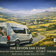 Devon Ear Clinic mobile ear wax removal clinic on the Quay at Bideford