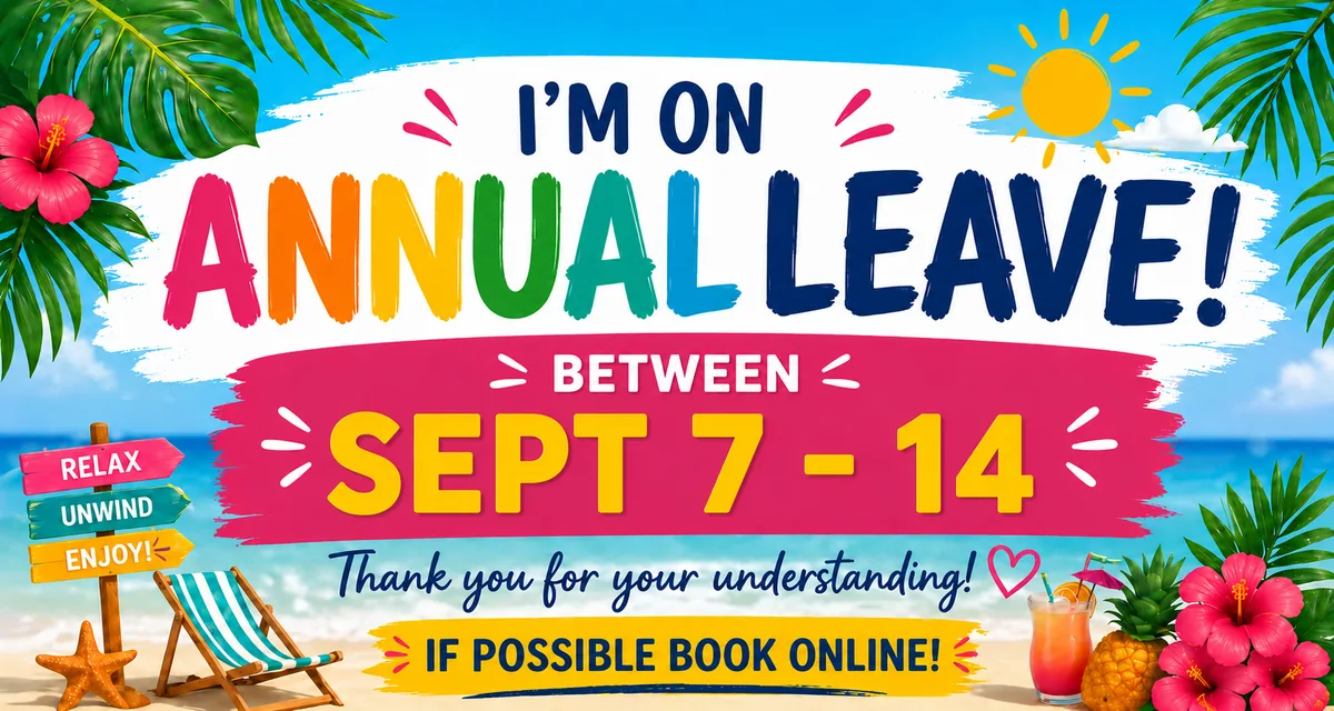 devon-ear-clinic-annual-leave-september-2026